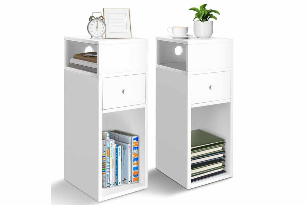 Comodini stretti Vounot Leroy Merlin