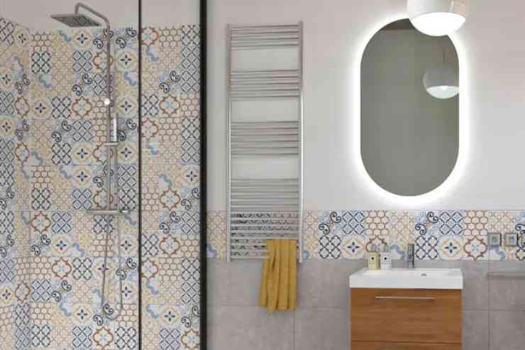 Cementine in bagno Leroy Merlin