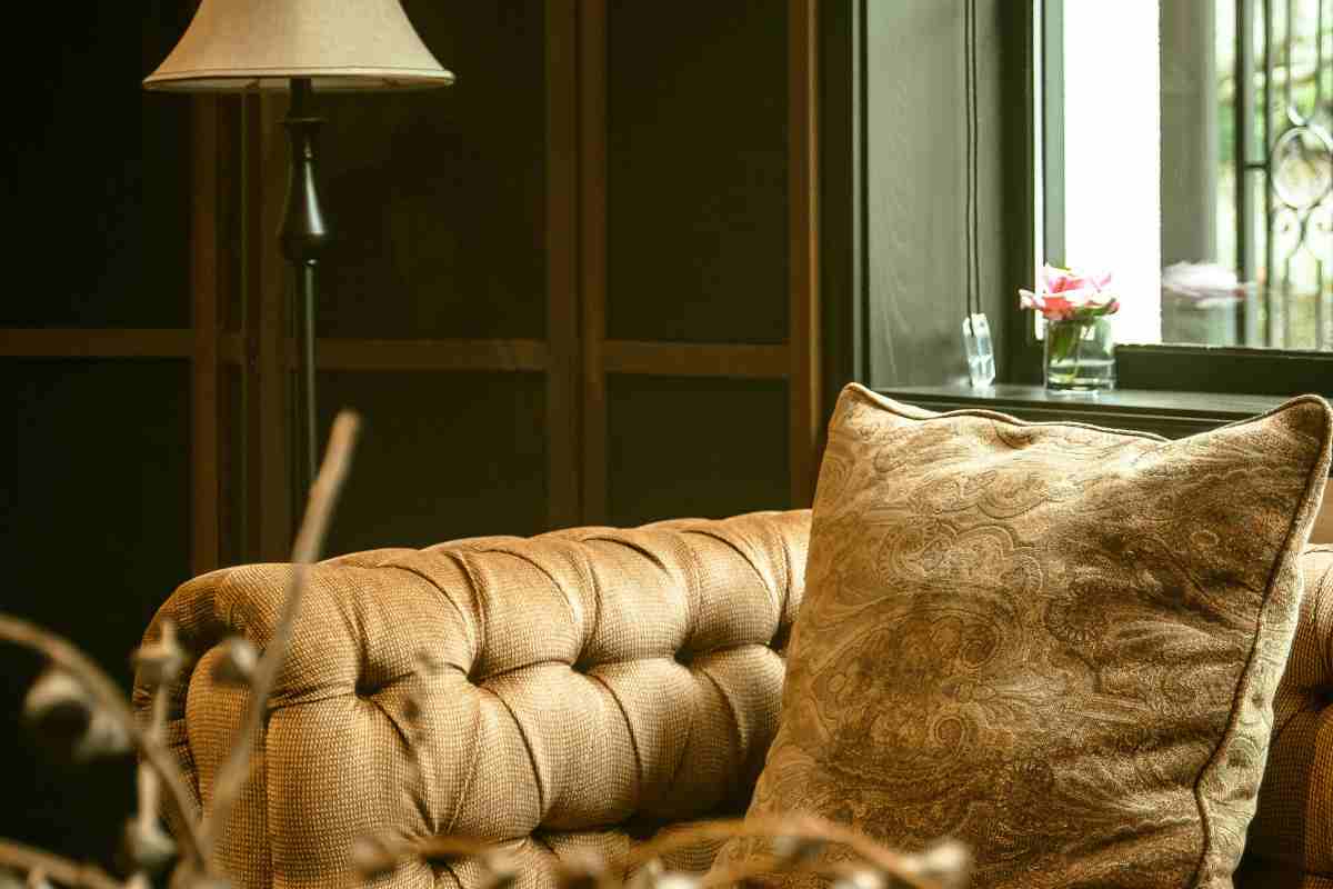 Divano Chesterfield vintage