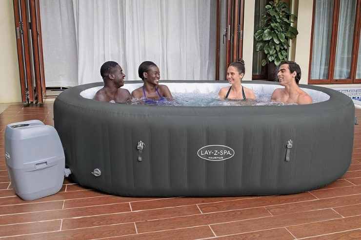 Piscina idromassaggio gonfiabile Lay Z Spa Mauritius AirJet 