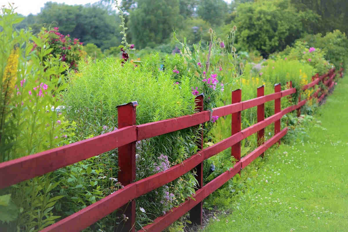 recintare il giardino