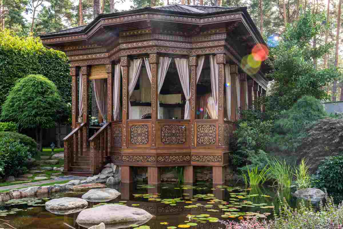 Come arredare il gazebo
