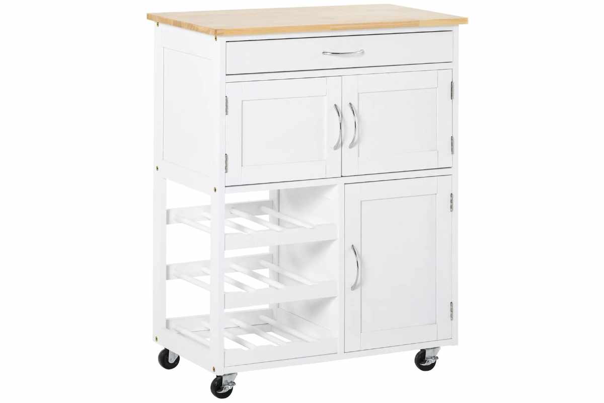 Carrello da cucina HOMCOM di Aosom 