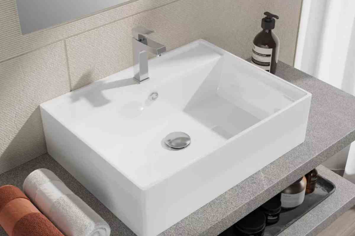 Lavabo squadrato Deghi