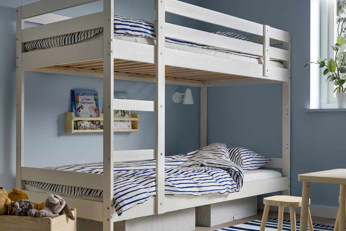 uno dei letti a castello del catalogo Ikea