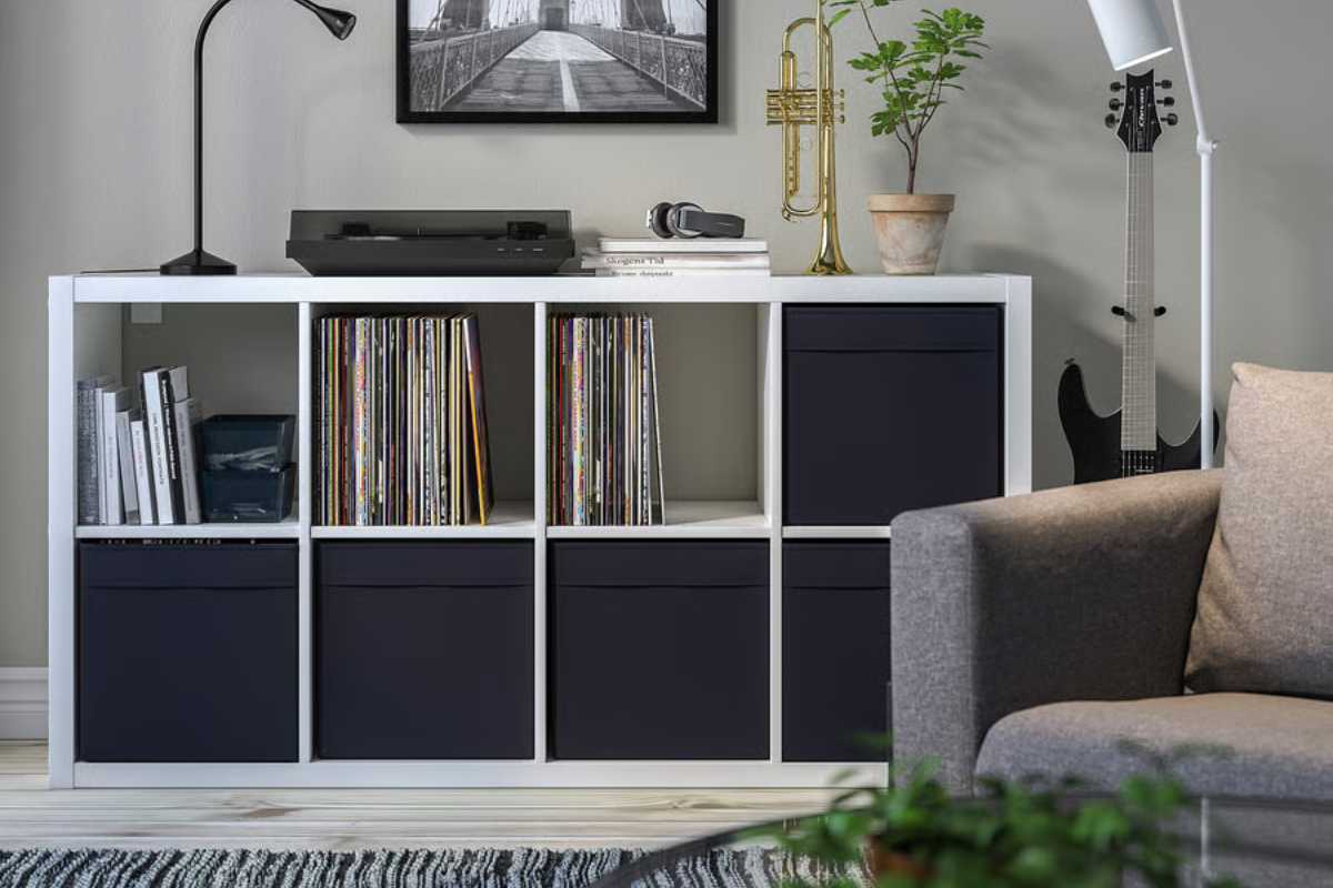 Una delle idee per trasformare il mobile KALLAX Ikea