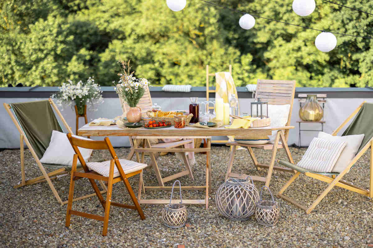 Tavoli per esterno con sedie, per giardino o balcone - Cose di Casa