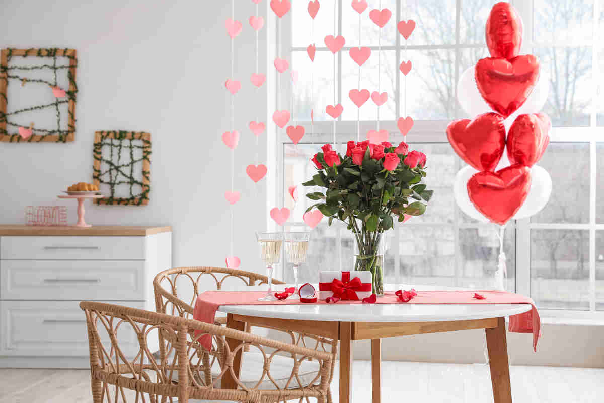 Decorazioni San Valentino: 5 idee per una casa più romantica