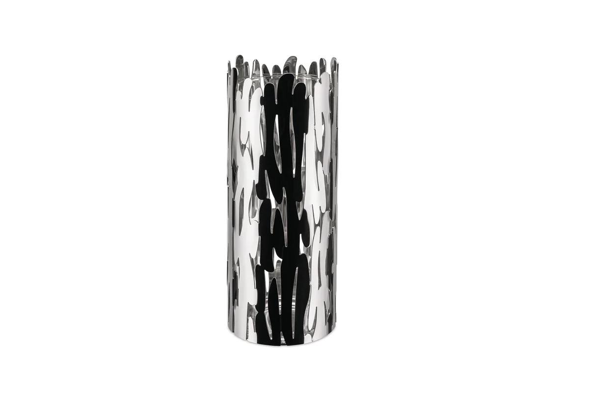 vaso metallo design alessi
