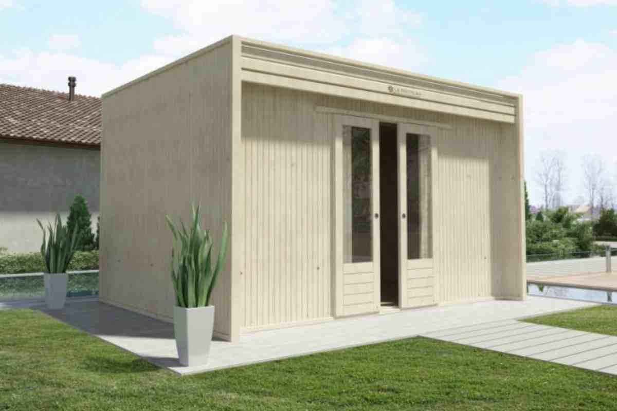 La Pratolina Cube Modern din lemn din lemn