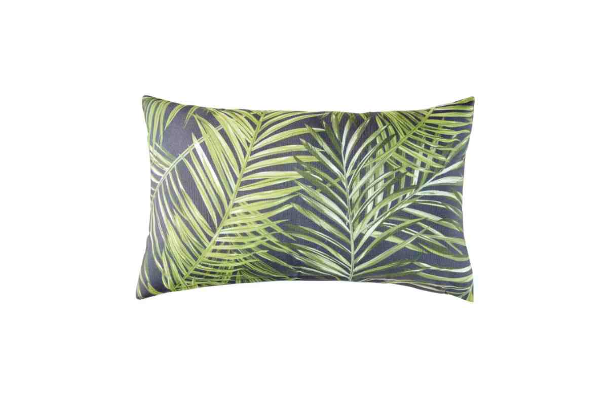 Cuscino Puntarena con foglie tropicali