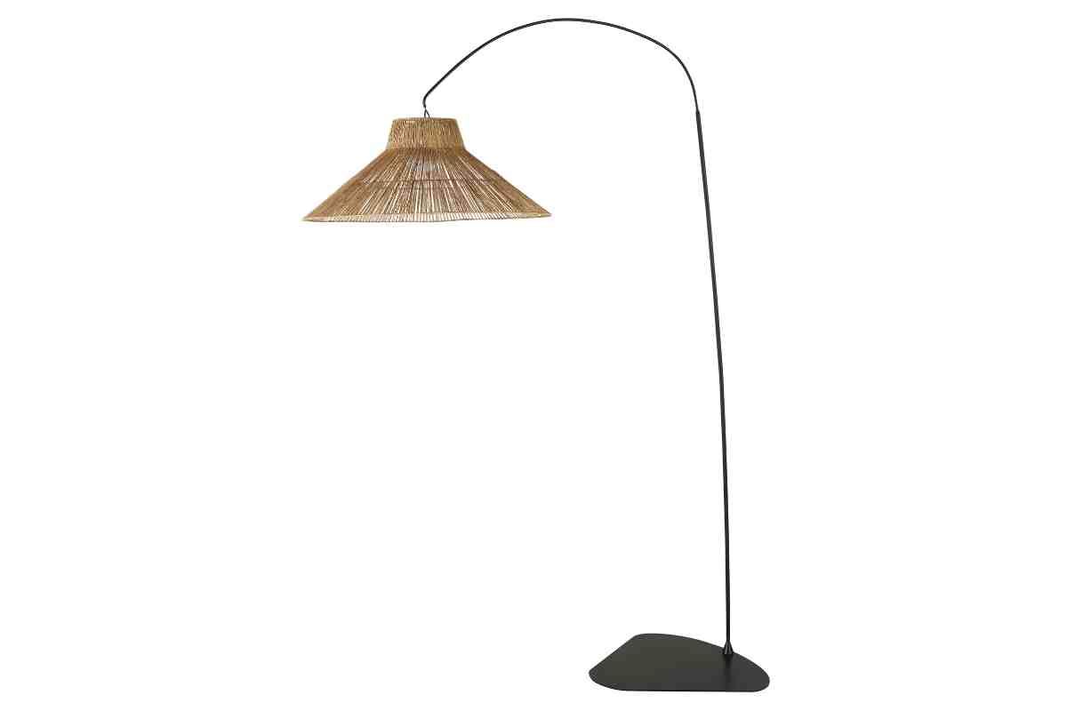 Lampada Eliott Maisons du Monde da esterno con forma ad arco