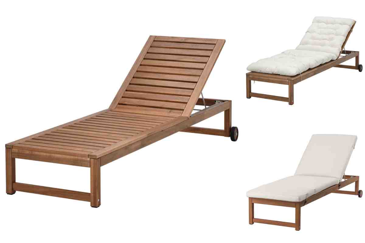 Lettino da giardino NÄMMARÖ Ikea