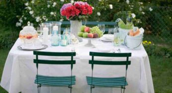 6 idee da copiare per realizzare la zona pranzo in giardino, arredarla al meglio e rendere confortevole ogni angolo