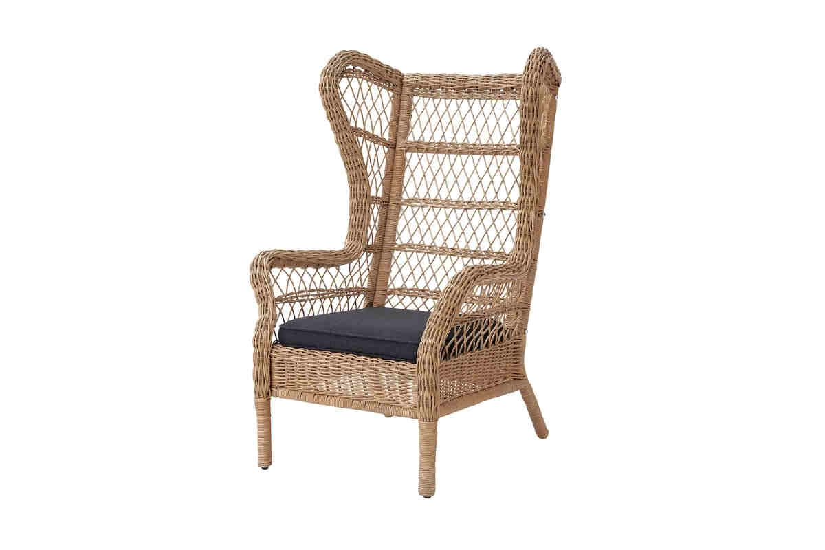 poltrona rattan ikea giardino RISHOLMEN