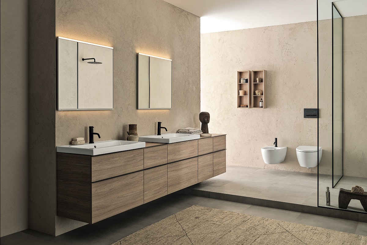 Composizione arredo bagno Geberit