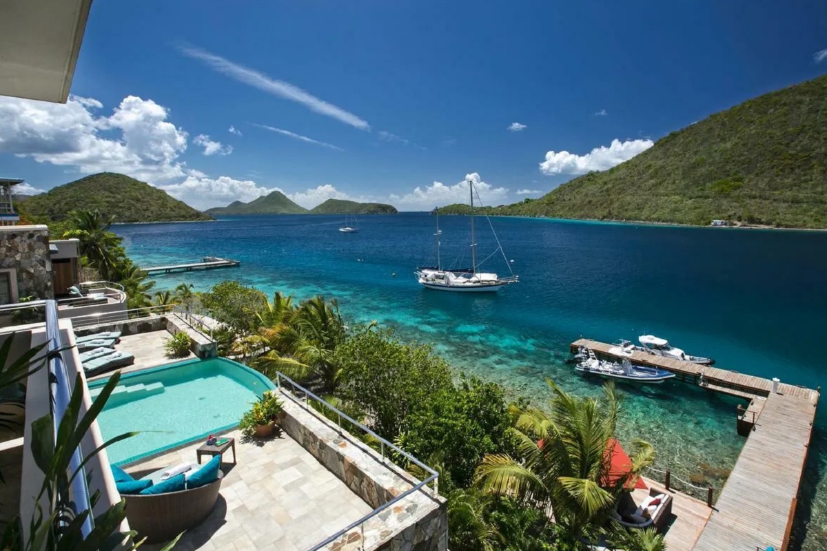 villa da sogno sul mare a Tortola, Isole Vergini