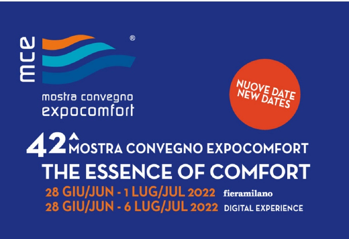 MCE, the 42nd Congress Exhibition in Milan dedicated to the comfort of living