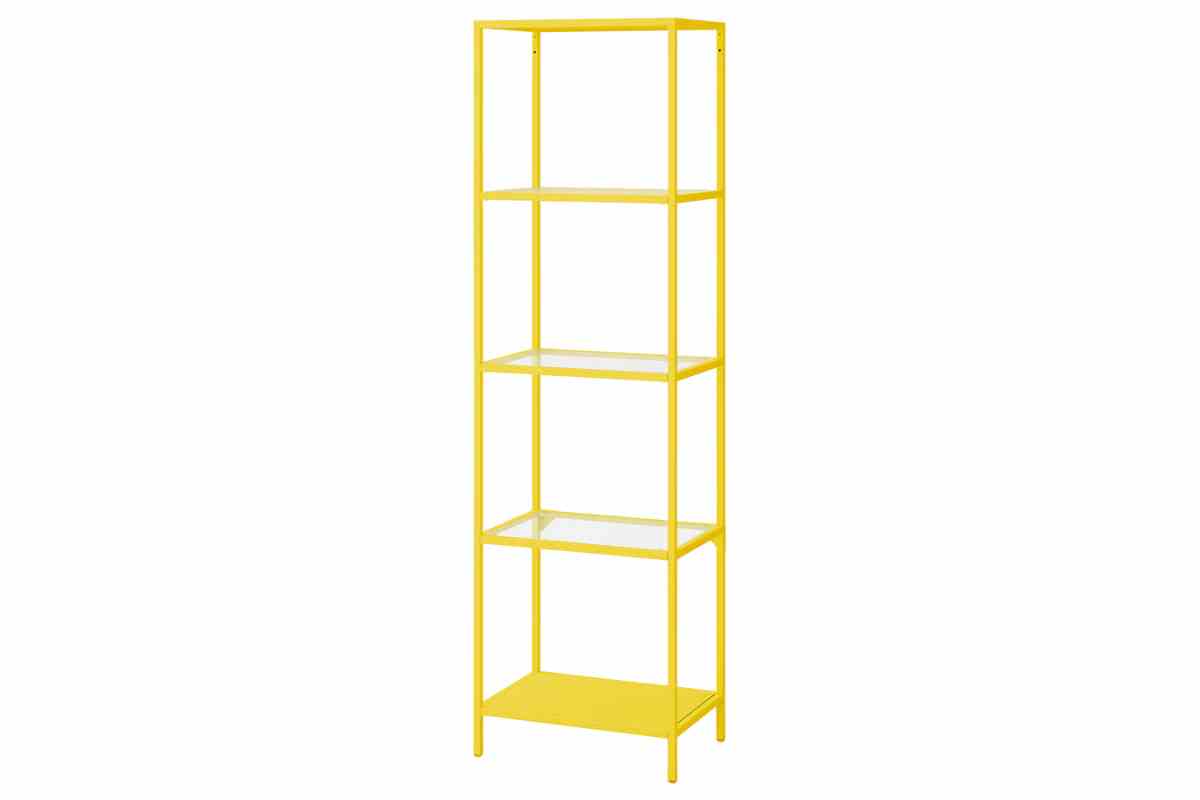 Scaffale giallo VITTSJÖ di ikea