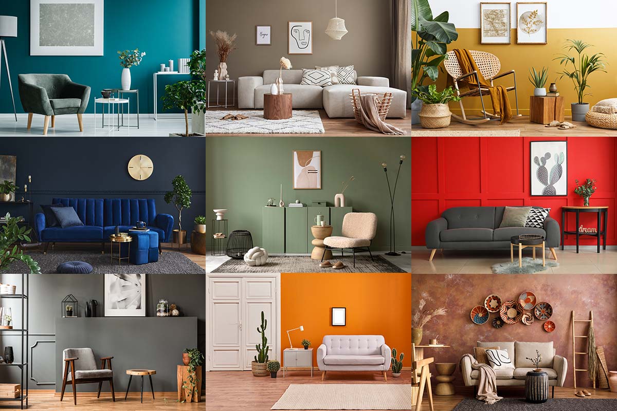 Arredamento: idee e foto per gli abbinamenti di colore più adatti per la casa