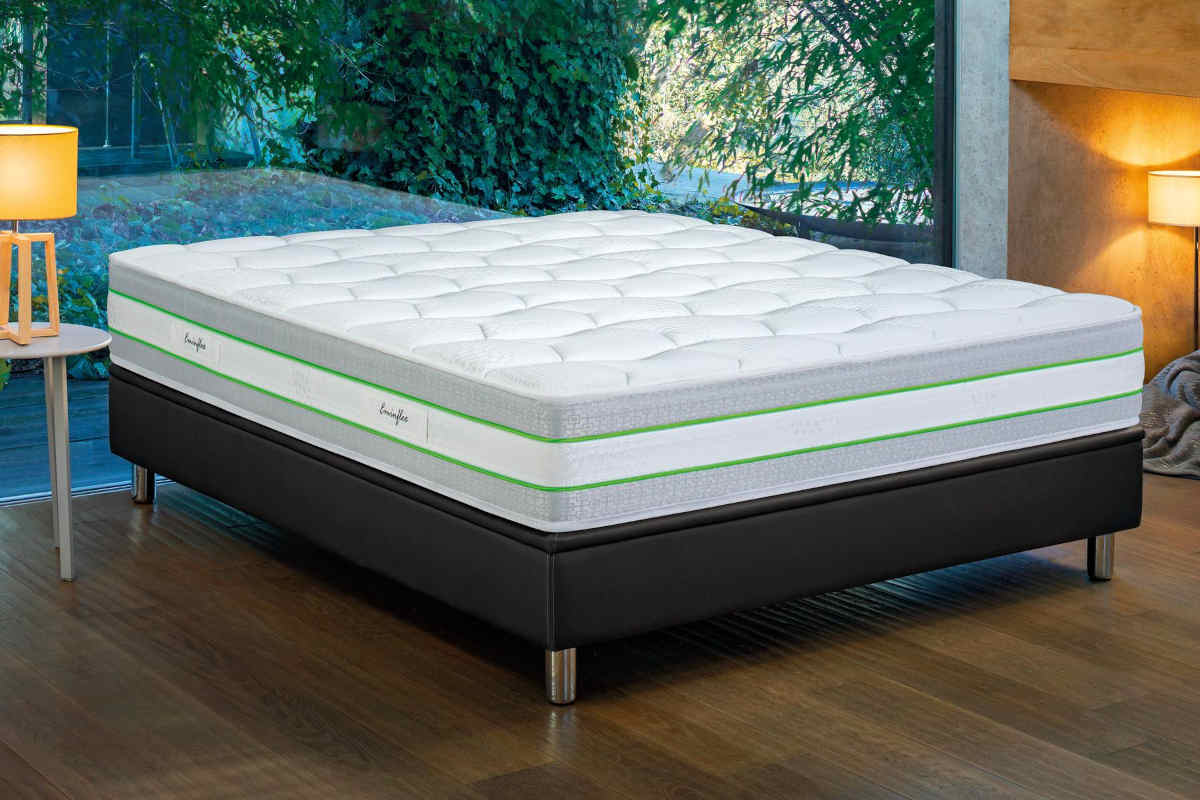 letto con materasso green eminflex