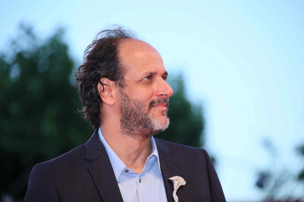 primo piano del regista luca guadagnino