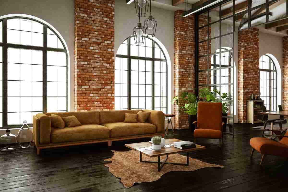 arredamento loft open space come sdrammatizzare lo stile industrial