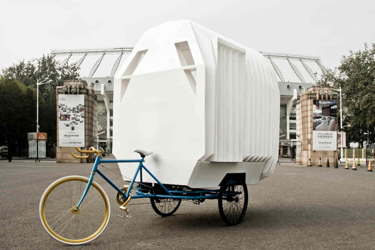 Casa su triciclo - Tricycle house and garden