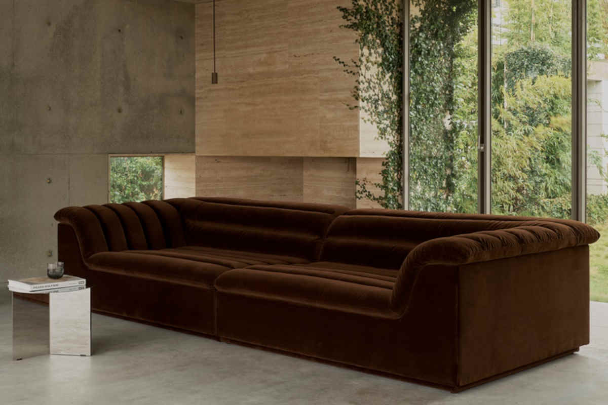 lounge with Float Sofas designed by Sarah Ellison