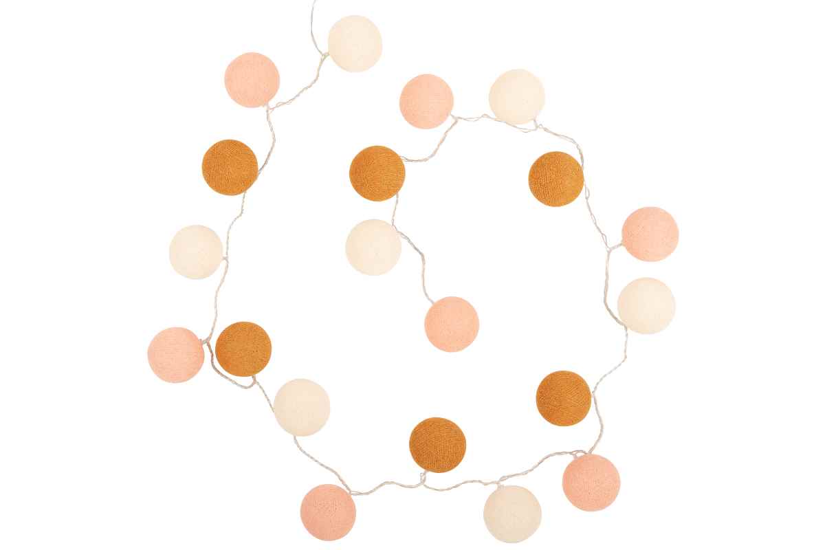 Rosie catena di luci in cotone Maisons du Monde