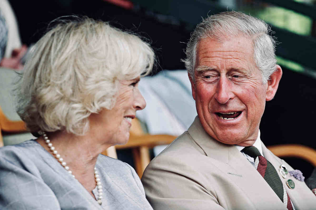 Re Carlo III d'Inghilterra e la consorte Camilla