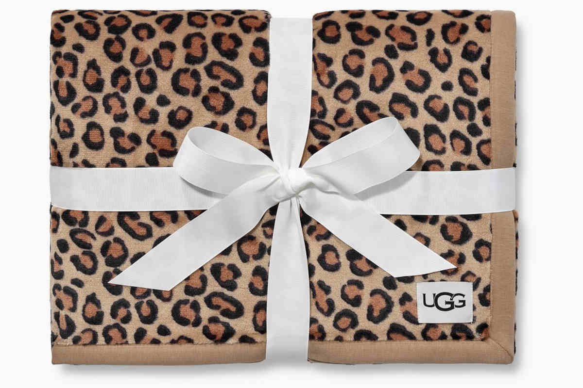 plaid leopardato UGG complementi arredo