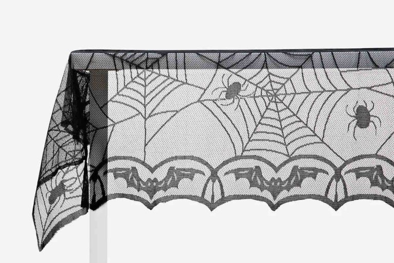 Tovaglia usa e getta, 137 x 274 cm, tovaglia in plastica, per feste di Halloween, rettangolare, per picnic, Halloween, feste di compleanno