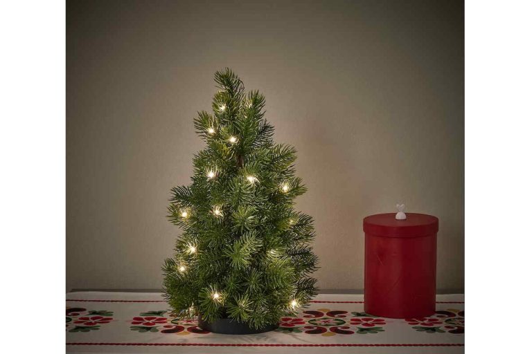 Albero Di Natale Da Tavolo Con Luci Alberi di Natale Ikea mini: le proposte per addobbare ogni angolo