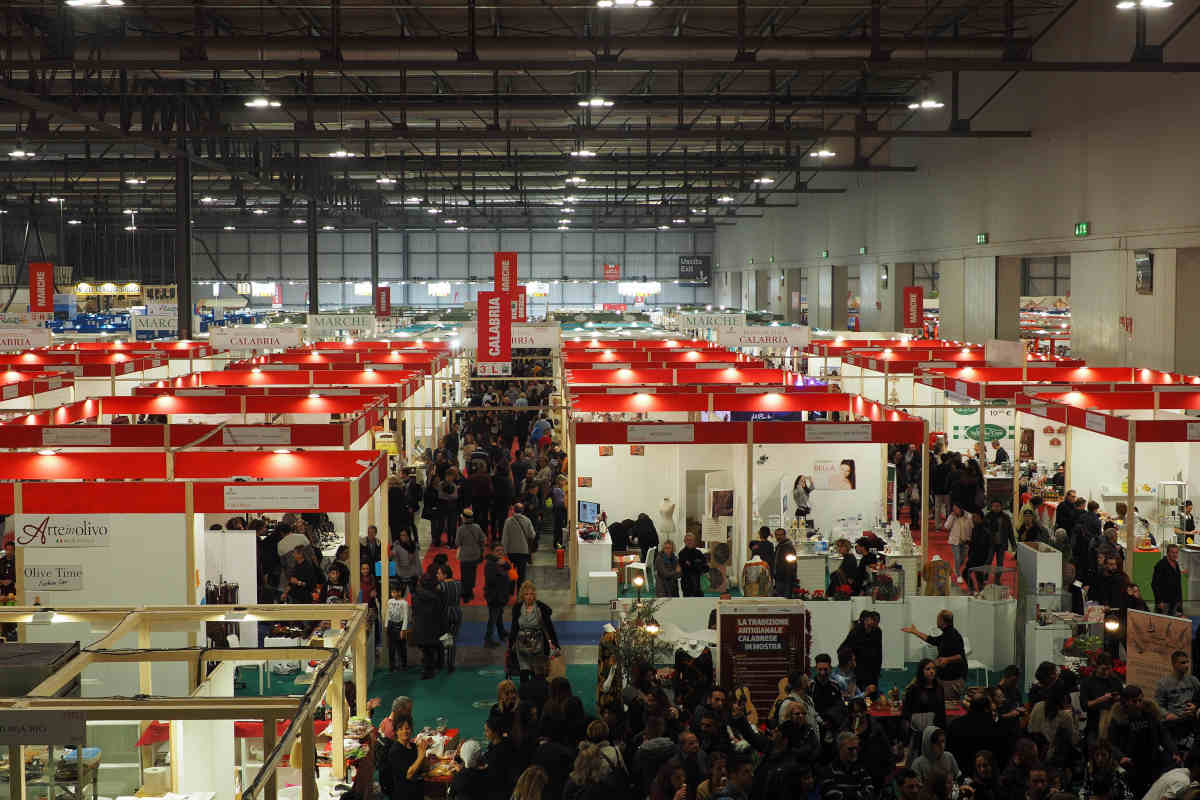 padiglione di artigiano in fiera a milano