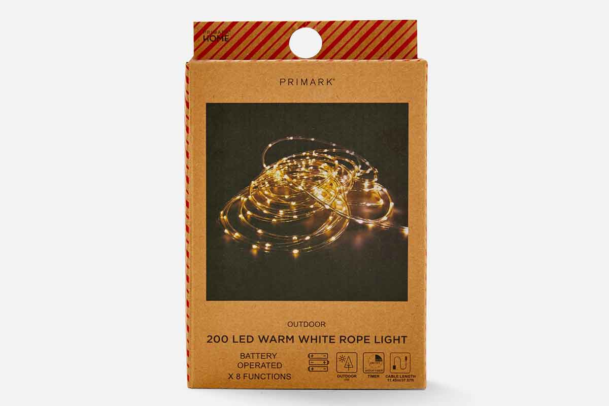 filo luci led primark