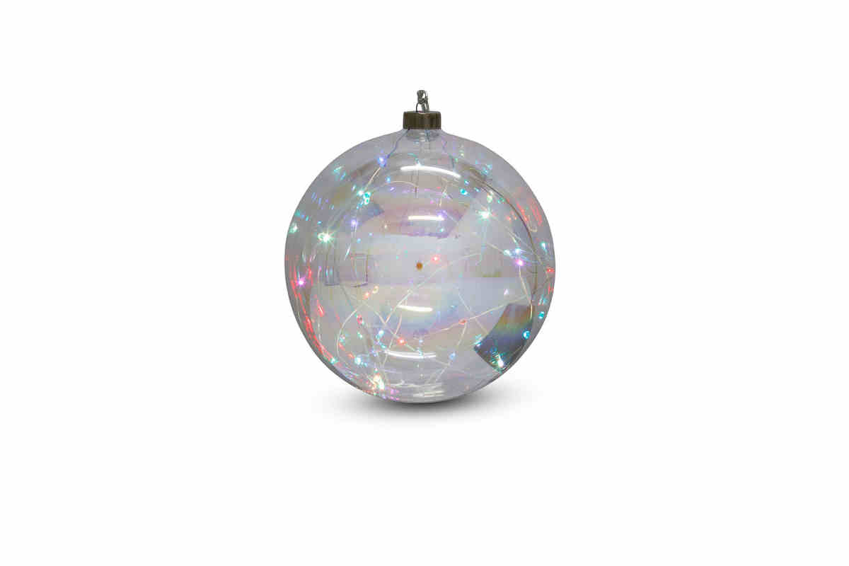 pallina di natale coincasa con led multicolor