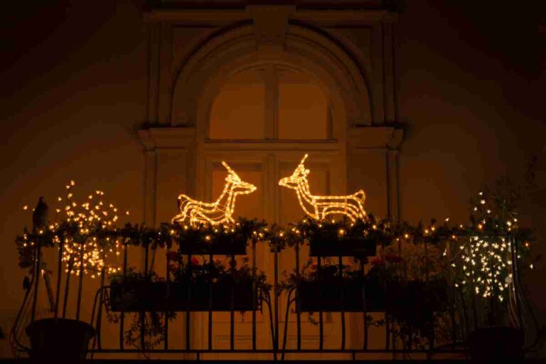 Animali Luminosi Natalizi Da Esterno Addobbi di Natale per esterno, idee chic da copiare | DesignMag