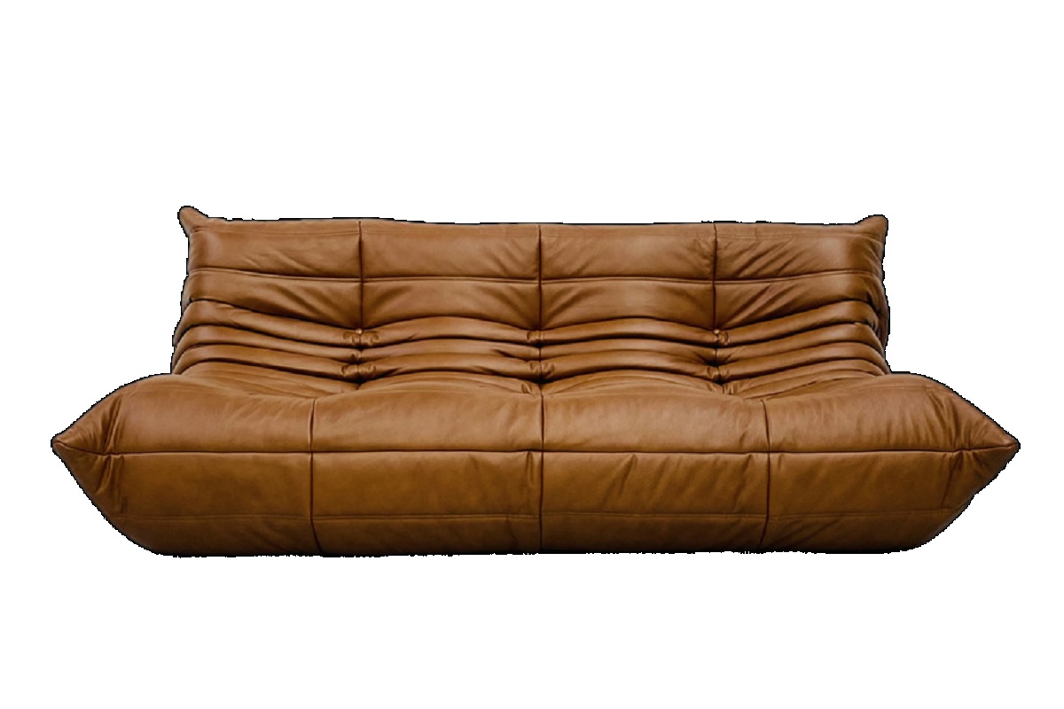 divano color cognac di Ligne Roset mobili preferiti su tik tok