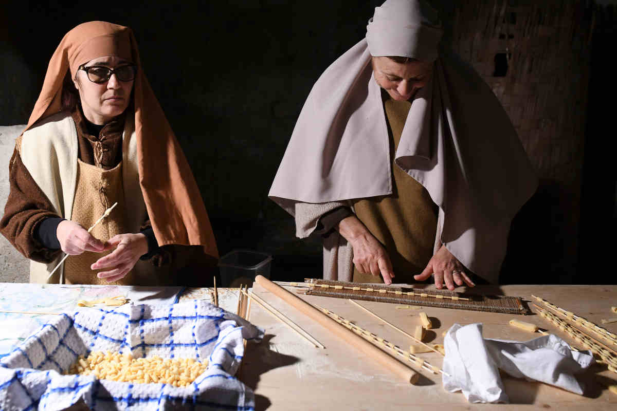 pastori del presepe vivente di ispica