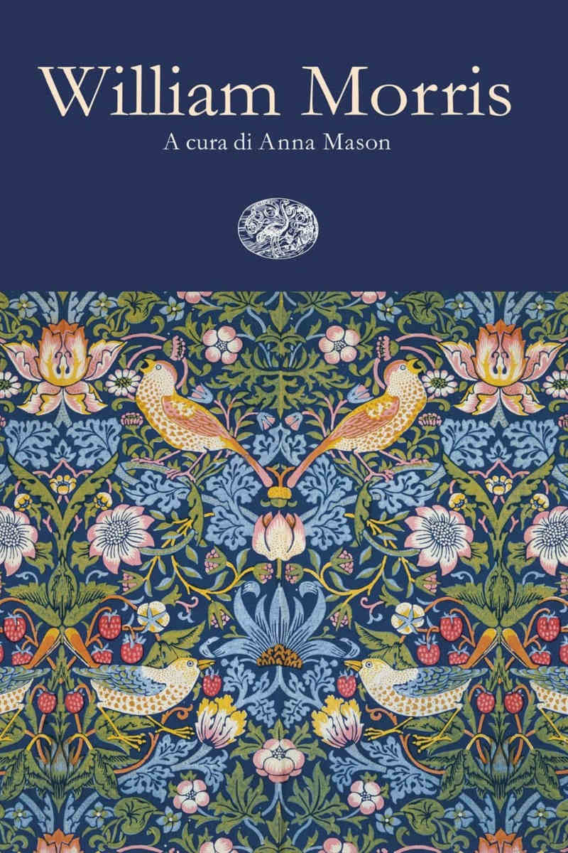 copertina del libro di Anna Mason su William Morris