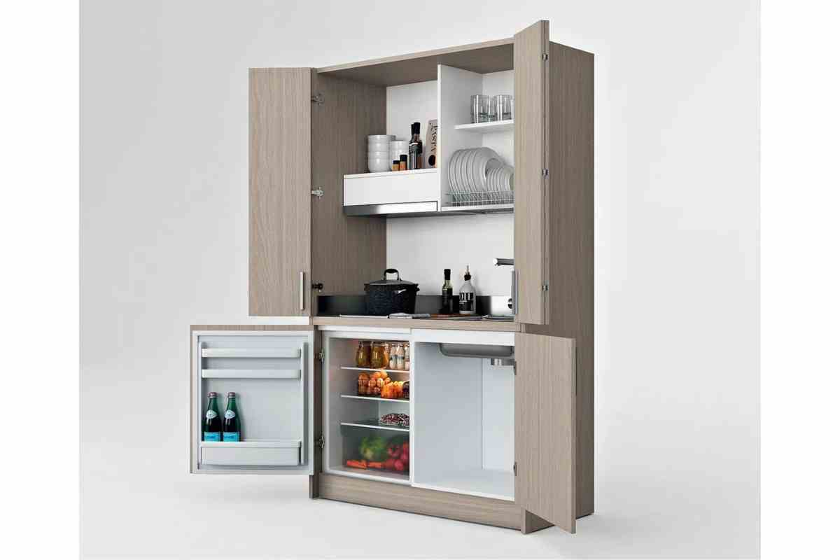 Cucina armadio monoblocco a scomparsa Cabrio Conforama 