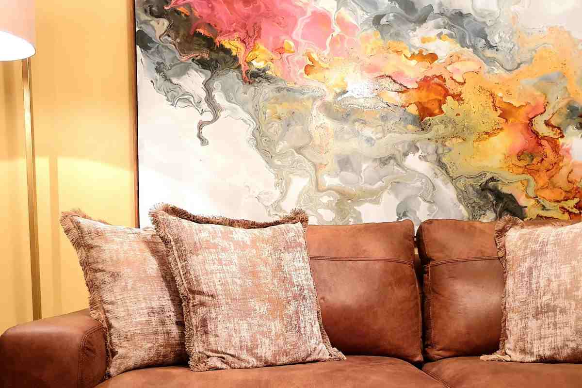 Quadro dietro il divano