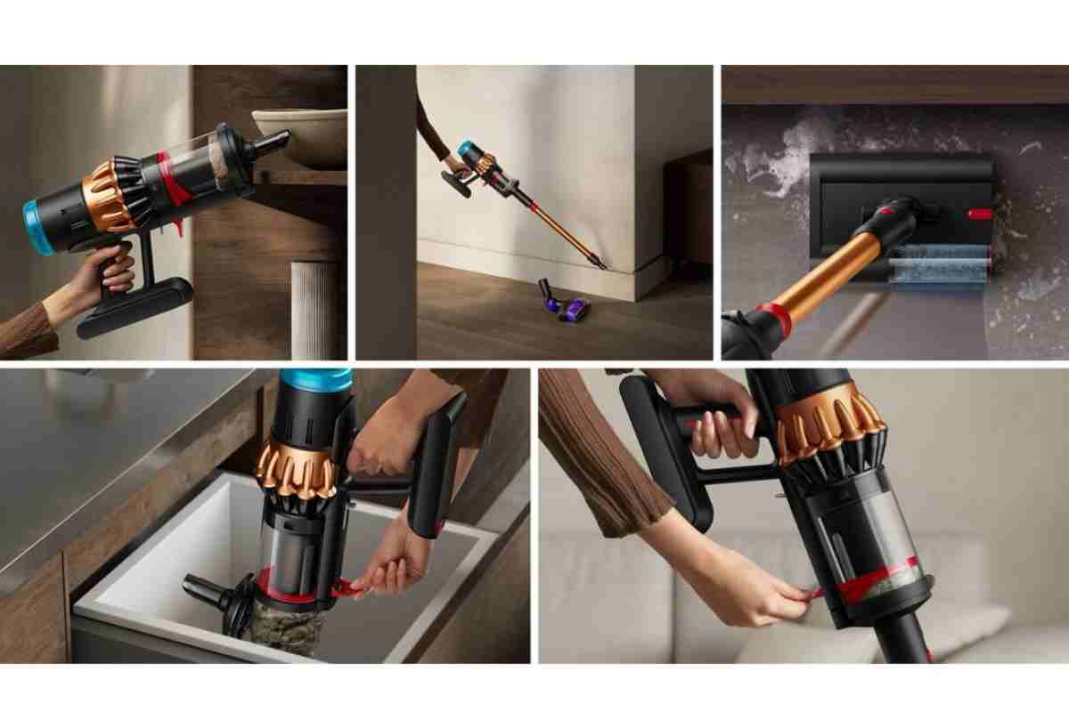 Aspirapolvere lavapavimenti Dyson V16 Piston Animal Submarine