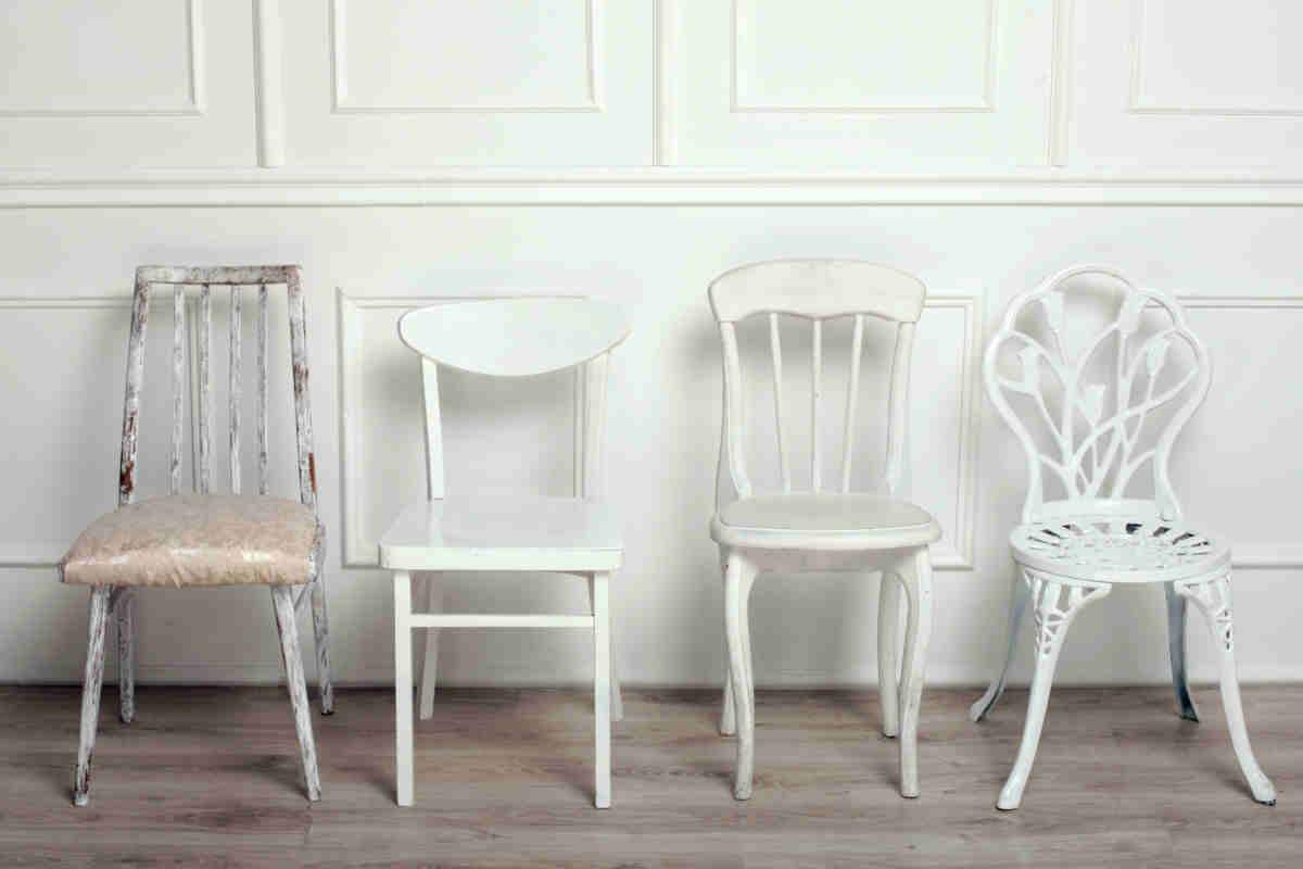 Sedie shabby chic fai da te: guida facile