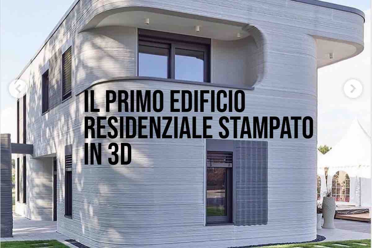 Edificio stampante 3d, il primo prototipo è in Germania