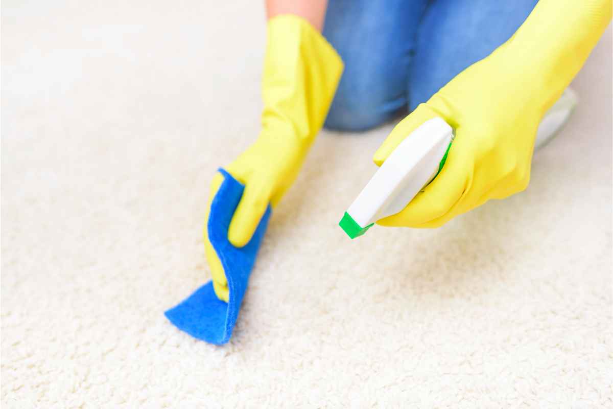 igienizzare tappeto