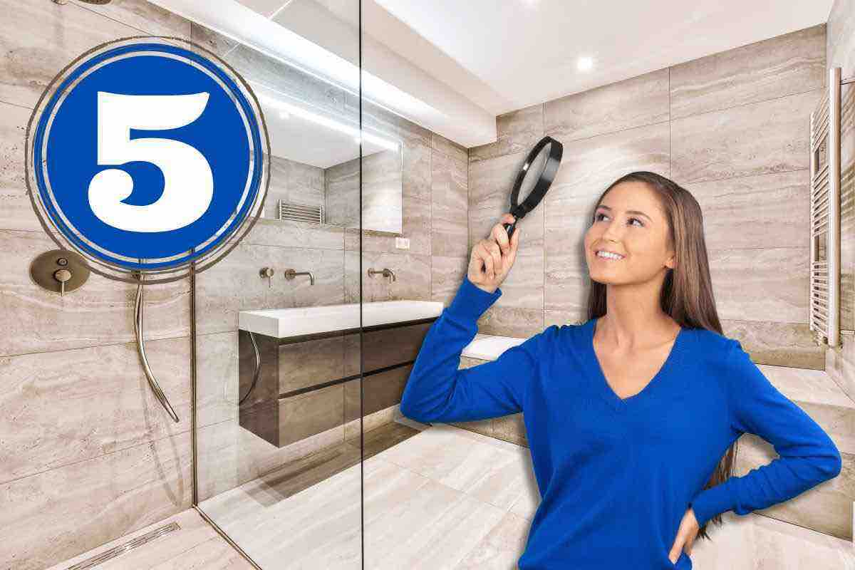 Bagno più grande visivamente, ci sono 5 trucchi utilissimi