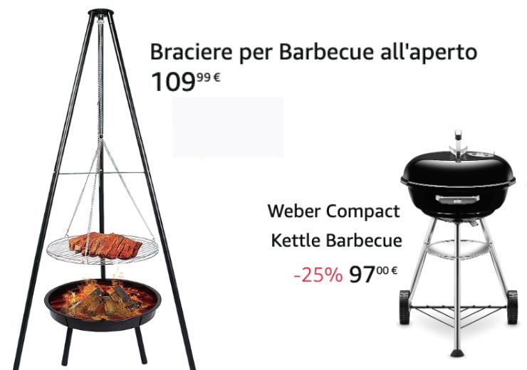 Barbecue piccolo ed economico