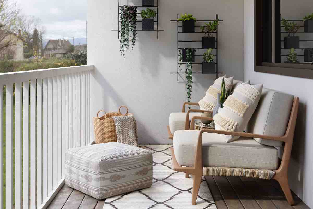 Come arredare al meglio il tuo balcone di casa